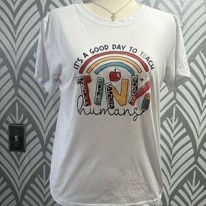 NWOT SHEIN teacher t shirt